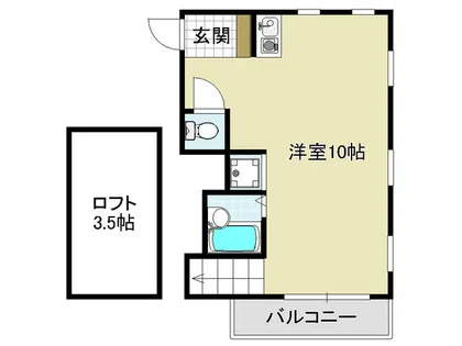 マンションナカムラ【3階】の間取り