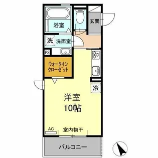 グラシューズ【3階】の間取り