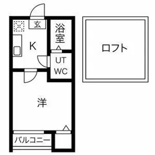 ベルメゾン尾頭橋【102号室】の間取り