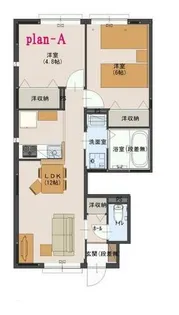 サーコリン【101号室】の間取り