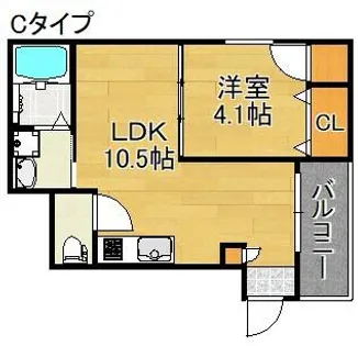 FDS ARTE【3階】の間取り