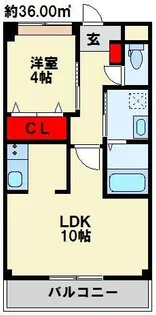 Monte Libro 南八千代【2階】の間取り