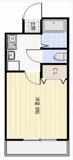 イーストヴィラキタ【3階】の間取り