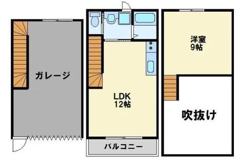 ダイワーズ感田ベースⅠ【4号室】の間取り