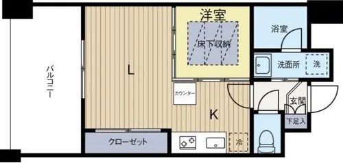 エステートモア高砂倶楽部【3階】の間取り