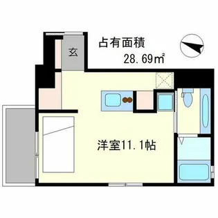 Coto Glance御所北【3階】の間取り