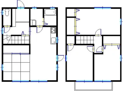 一色西貸家【1階】の間取り