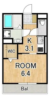 ALTA草津大路ビュー【1階】の間取り