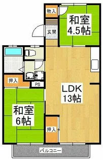 サニーハウス【2階】の間取り
