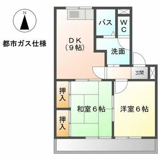 愛知県名古屋市北区成願寺1丁目【マンション】の間取り