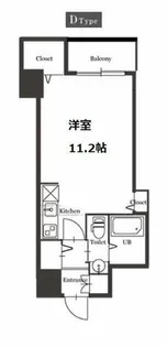 セレニテ梅田北【10階】の間取り
