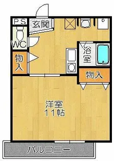 メゾン福谷Ⅲ【3階】の間取り