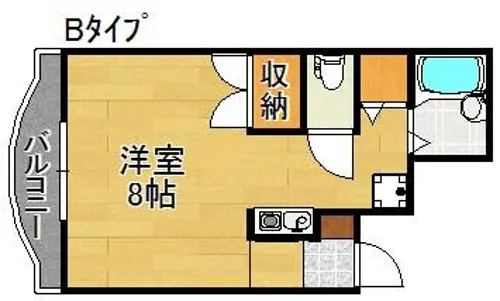 ジュネス田村【2階】の間取り