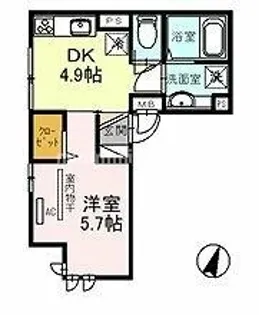 Diamond Fuji【2階】の間取り