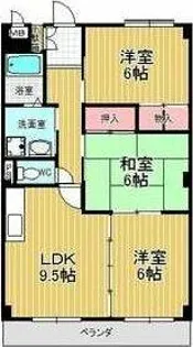 セントポーリア・サウス【3階】の間取り