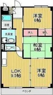 セントポーリア・サウス【3階】の間取り