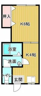 ひかり荘【302号室】の間取り