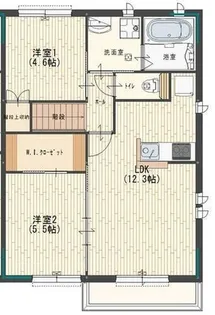 エトワール【202号室】の間取り