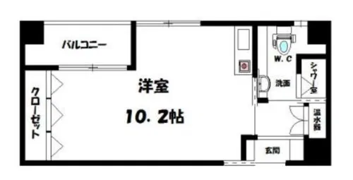 クオリティライフ壱番館【9階】の間取り