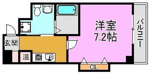 第7美和マンション【8階】の間取り