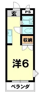 ロイヤル戸賀【201号室】の間取り