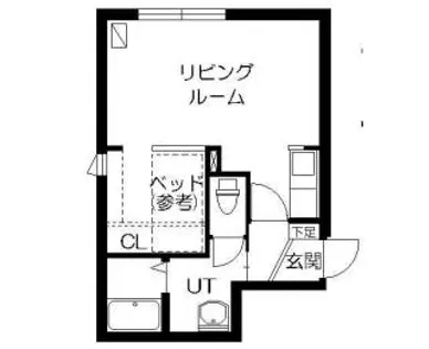 ヴェレーナ二十四軒【2階】の間取り