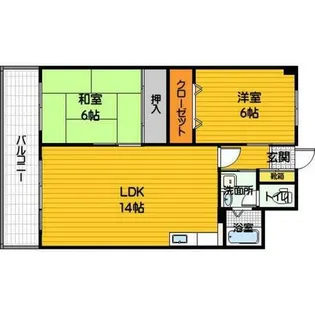 CASA・GRAND ヴィルズⅠ【305号室】の間取り