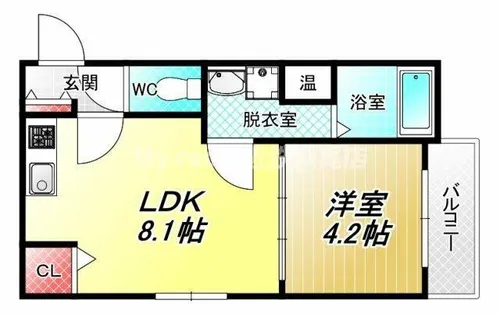 GranClass八尾恩智【1階】の間取り