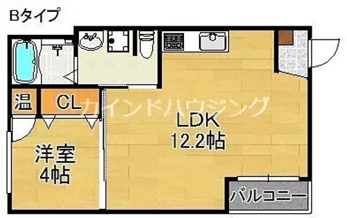 Fmaison住吉公園南【3階】の間取り