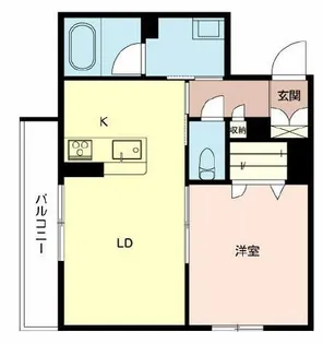 シャーメゾン龍野町【2階】の間取り