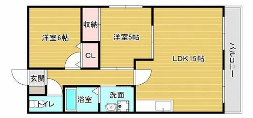 グミヒルズ【1階】の間取り