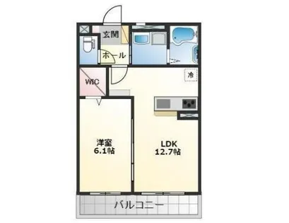 シエスタ別館South【2階】の間取り