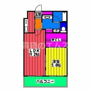 S-FORT筑紫通り【7階】の間取り