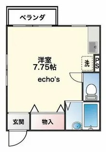 メゾンM【1階】の間取り