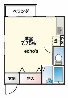 メゾンM【1階】の間取り