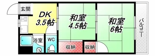 中澤マンション【3階】の間取り