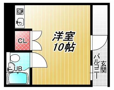 イヌイマンション【2階】の間取り