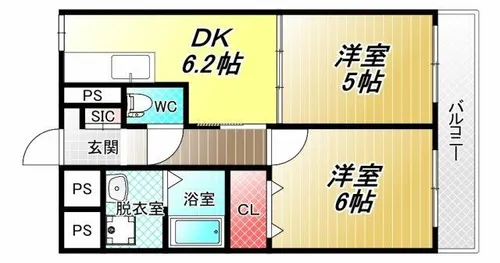 ウイングコート【1階】の間取り
