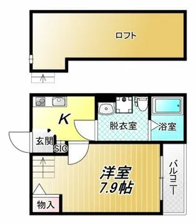 オストセレーネ【1階】の間取り