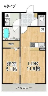 ボンヌ・シャンス【2階】の間取り