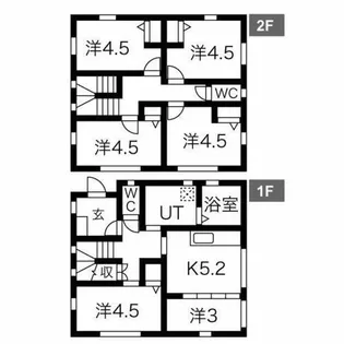 愛知県西春日井郡豊山町大字青山字東栄【一戸建】の間取り
