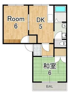 パークメゾン【203号室】の間取り