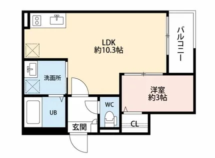 Jack ashinoyaⅠ【2階】の間取り