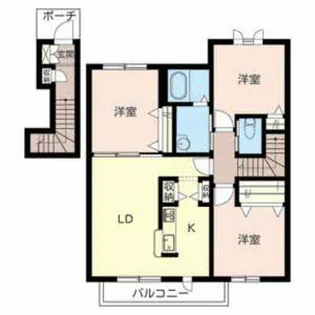 ル・パルク【2階】の間取り