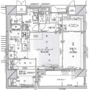 姫路ザ・レジデンス【13階】の間取り