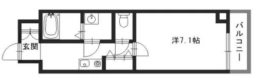Capital.I姫路【5階】の間取り