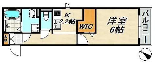 KUDOUマンション【3階】の間取り