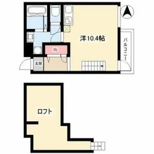 SuccessⅥ【307号室】の間取り