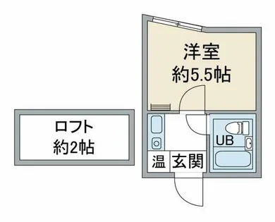 ベルトピア名古屋17【210号室】の間取り