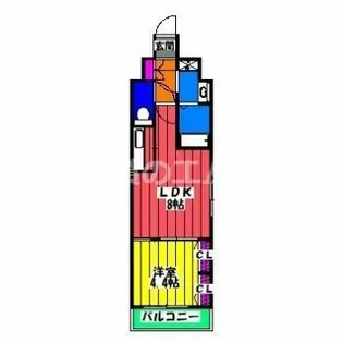 エスポワール筑紫通り【5階】の間取り